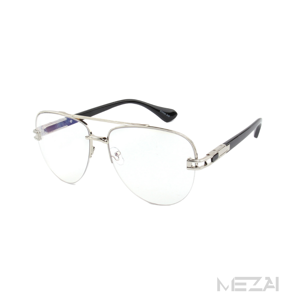 Vintage Luxe Sunglasses (Clear Lens)